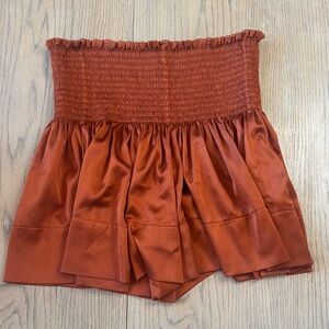 Natural Life Rust Mini Skirt
